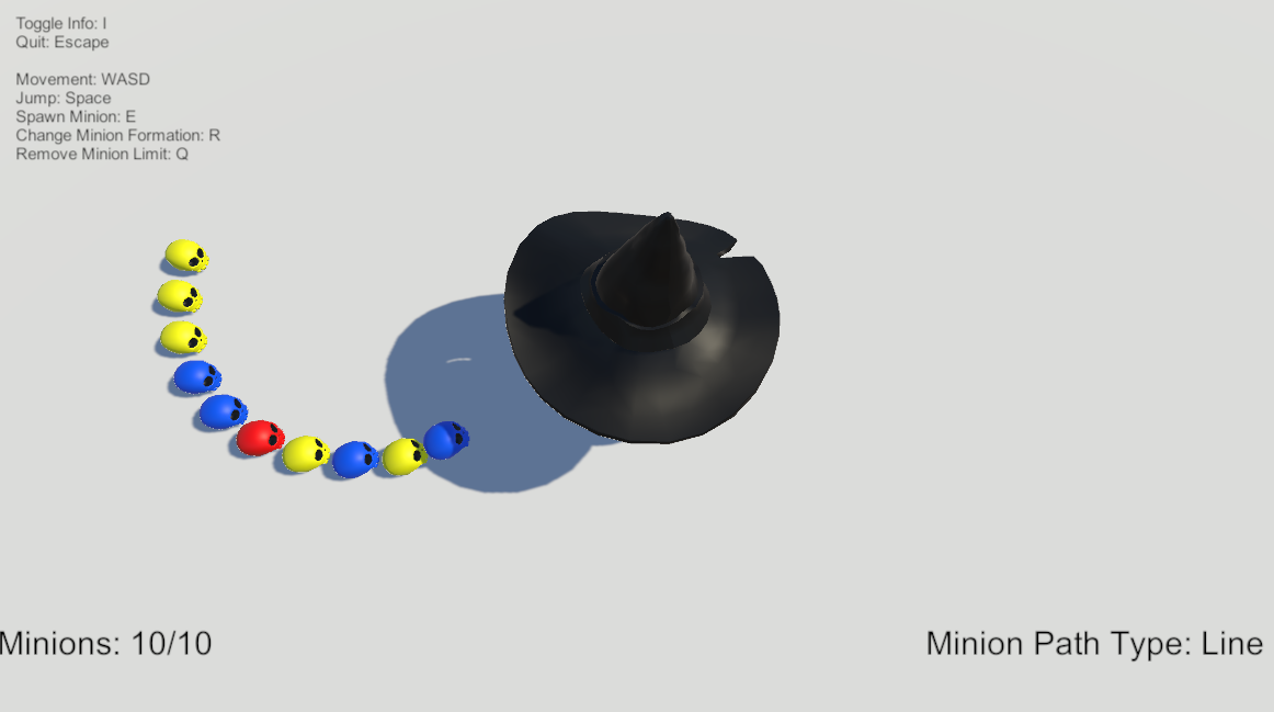 Minion Manager Prototype Screenshot